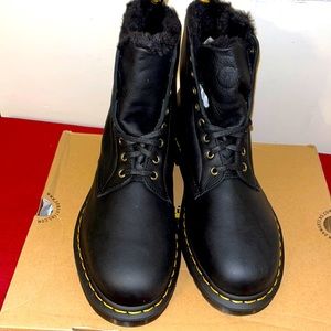 New Dr. Martens leather boots